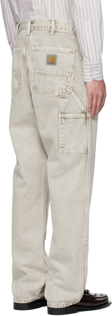 Džínsy Carhartt WIP Carhartt WIP Double Knee Jeans Béžová | I035825, 2