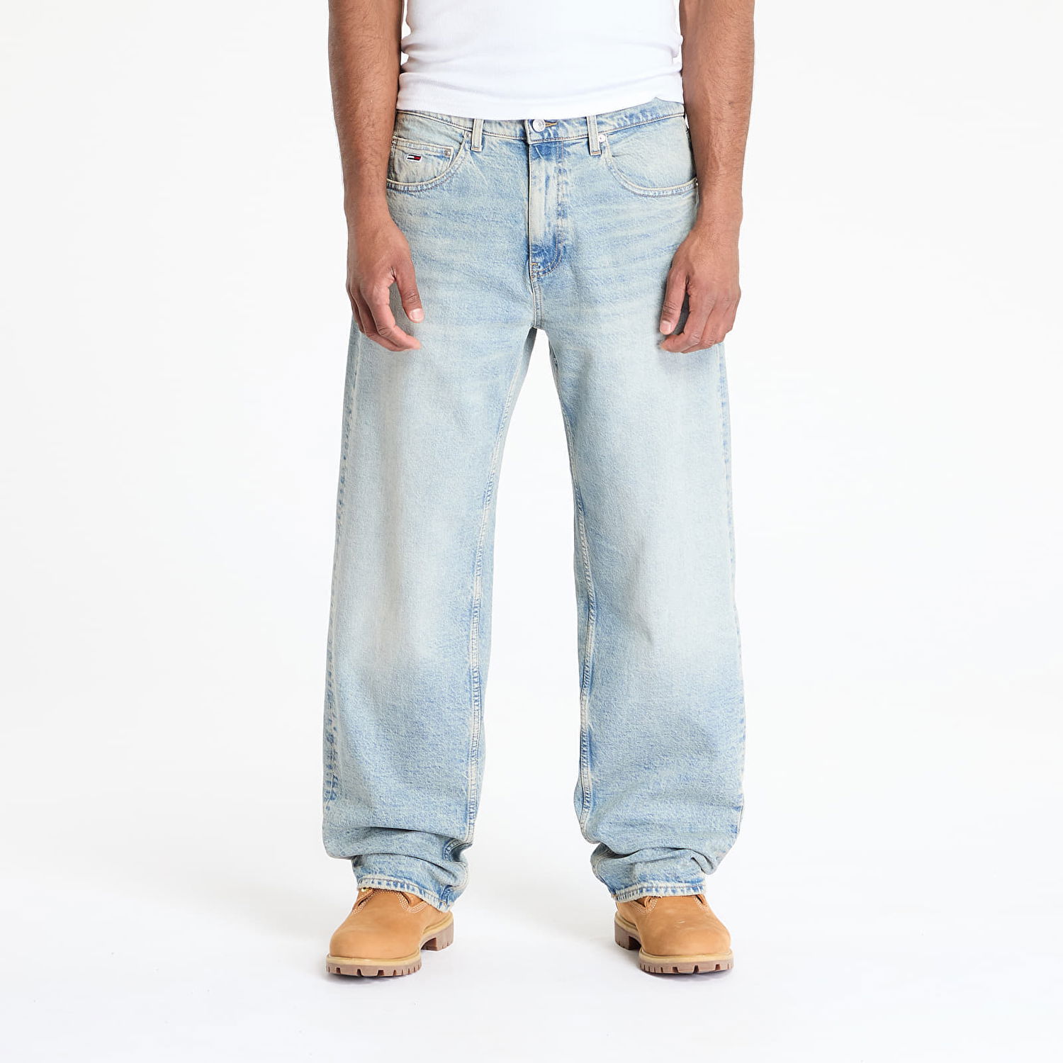 Džínsy Tommy Hilfiger Tommy Jeans Jaimie Relaxed Straight Jeans W33/L32 Modrá | DM0DM20994 1A5, 0