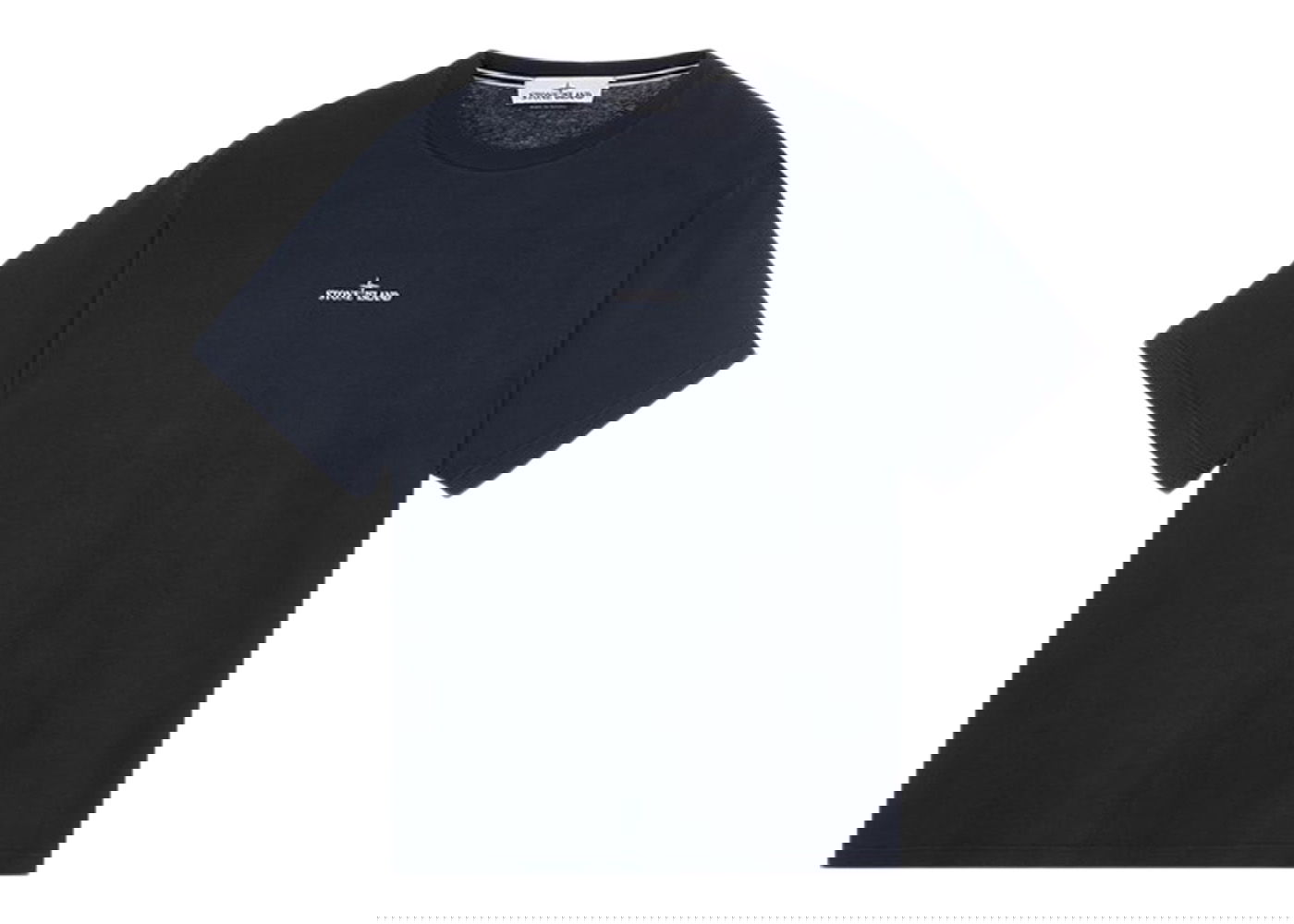 Tričko Stone Island Short Sleeve 'Scratched Paint One' T-Shirt Dark Blue Čierna | 80152RC89 - V0024, 0