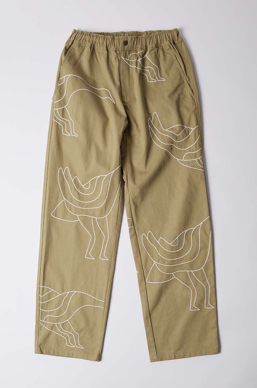 Cargo nohavice By Parra Stitched Up Duck Pants Béžová | 52246, 0