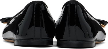 Starostlivosť o obuv Versace Versace Opera Bow Patent Ballerina Flats Čierna | 1017834_1A11949_1B00V, 1