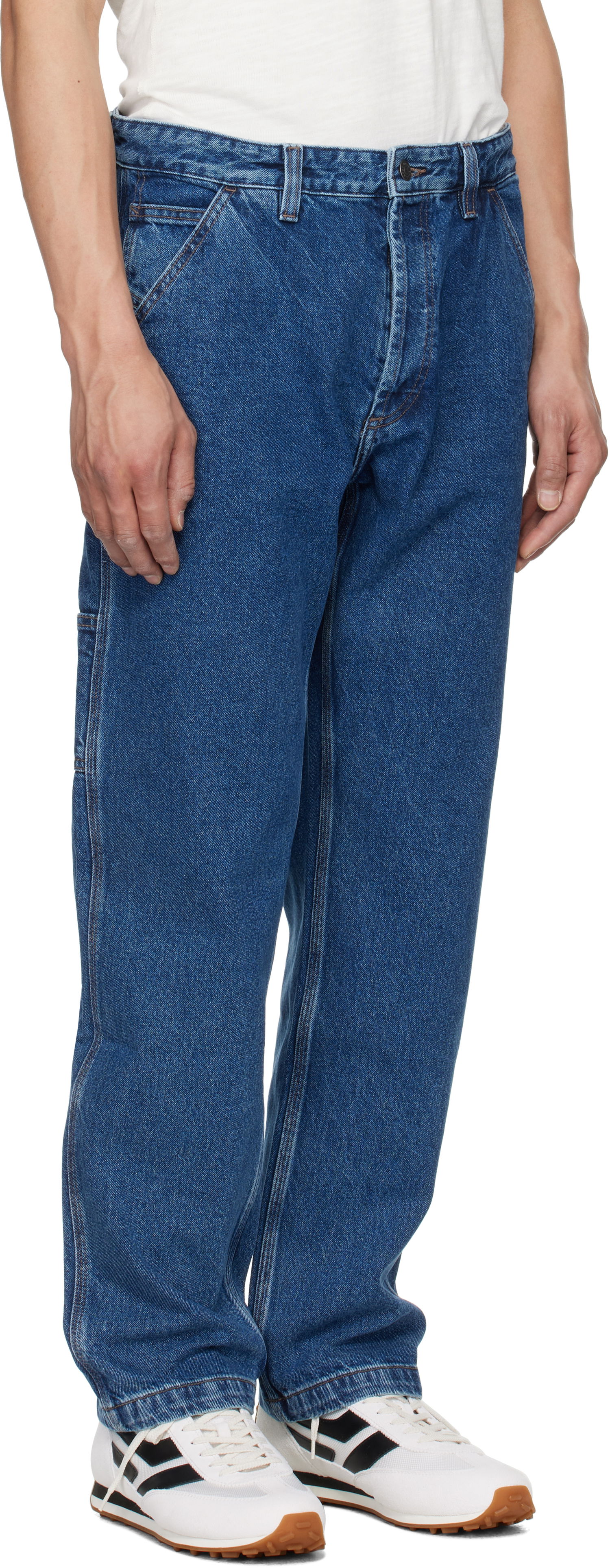 Džínsy BOSS Regular-Fit Jeans Modrá | 50541136, 1