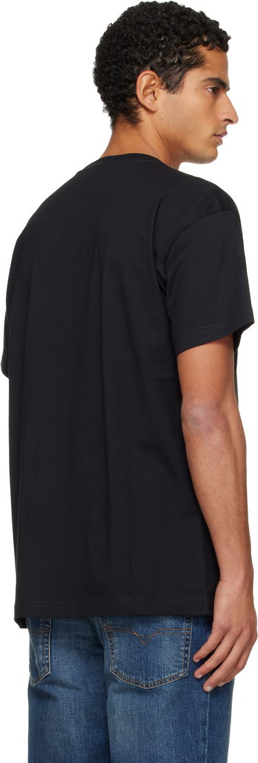 Tričko Diesel Graphic Print T-shirt Čierna | A19571-0PLAT-9XX, 2