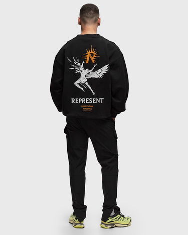 Sveter Represent Clo Represent ICARUS SWEATER Čierna | MLM469-01, 1