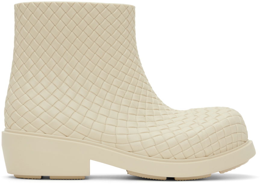 Oblečenie Bottega Veneta Bottega Veneta Fireman Ankle Boots Béžová | 764422 V3OE0, 0