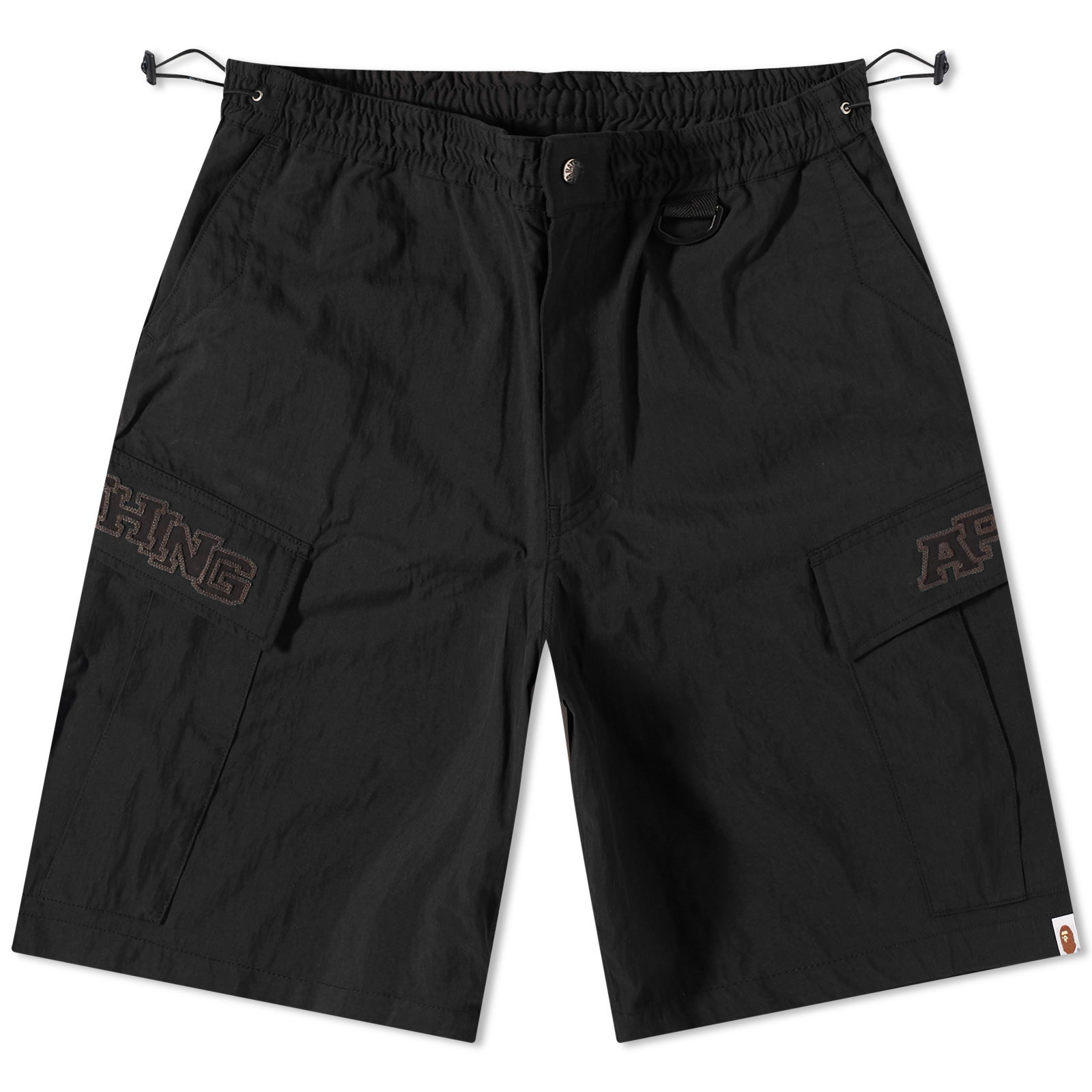 Wide Cargo Short Black