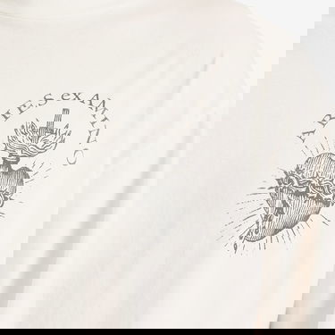 Tričko Aries Aries Faded Ex Amino Long Sleeve T-Shirt, Size Large Biela | AR60024-OWT, 5