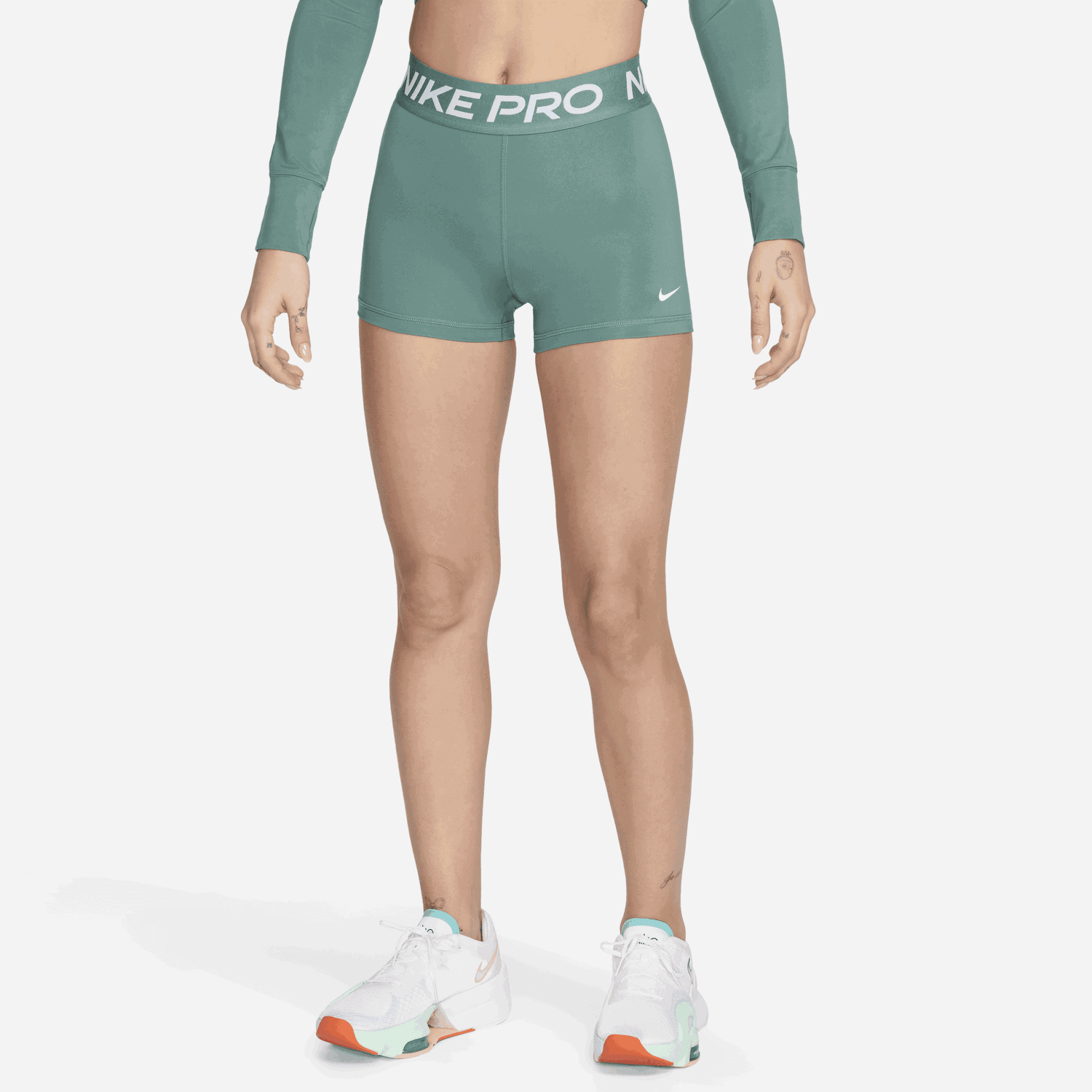 Šortky Nike 8cm Pro Shorts Zelené | CZ9857-361, 0