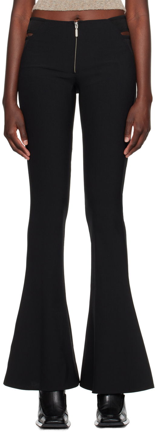 Gaultier KNWLS Cutout Flare Trousers
