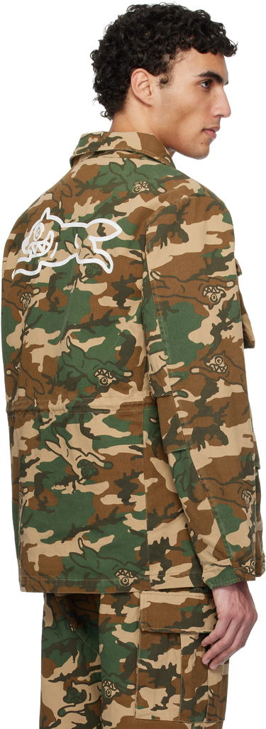 Bunda BBC IceCream ICECREAM Running Dog Woodland Camo M65 Jacket Zelené | IC24S35, 2