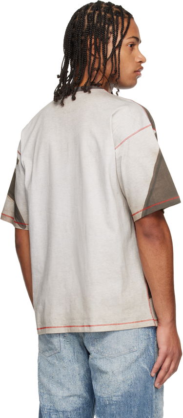 Tričko Diesel T-Boxt-Show Oversized Washed Graphic T-shirt with Contrast Stitching Rôznofarebný | A21230-0BKBY-7FMA, 2