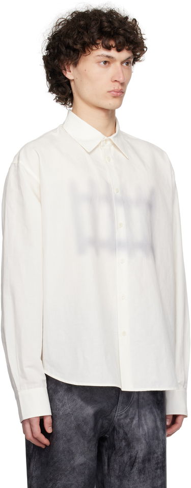 Košeľa JW Anderson JW Anderson Fence Print Boxy Shirt Biela | SH0362-PG1698, 1