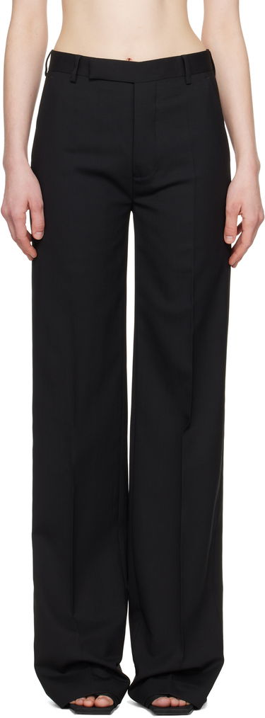 Nohavice Rick Owens Rick Owens Hollywood Dietrich Wide-Leg Trousers Čierna | RP01E7302 ZL, 0