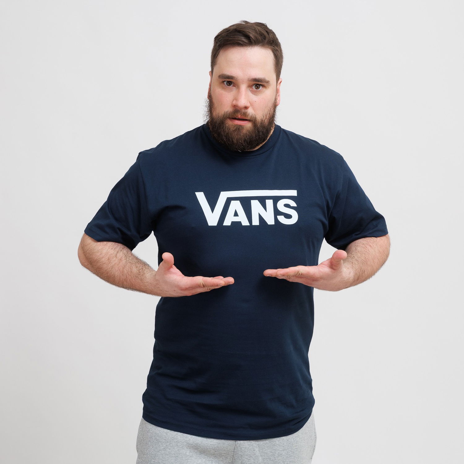 Tričko Vans Classic T-Shirt Navy | VN000GGGEB41, 1