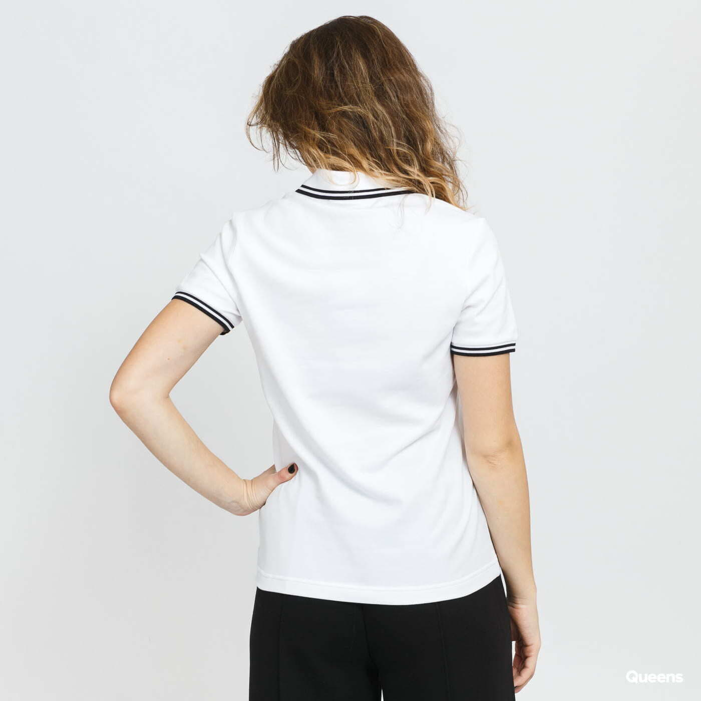 Polo tričko Fred Perry Fred Perry Twin Tipped Shirt Biela | G3600 200, 1