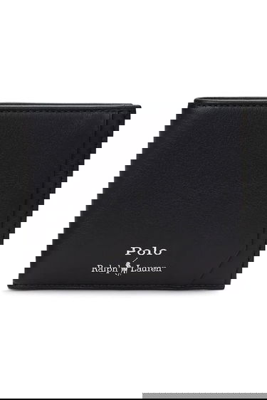 Peňaženka Polo by Ralph Lauren Polo Ralph Lauren Leather Wallet Čierna | 405963228, 0