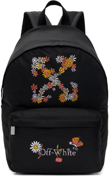 Batoh Off-White Off-White Funny Flowers Backpack Čierna | OGNB001S24FAB0011084, 0