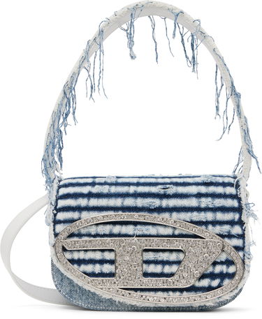 Kabelka Diesel Diesel 1DR Denim Shoulder Bag Modrá | X08396 P8040, 0