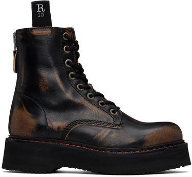 Oblečenie R13 R13 Single Stack Boots Čierna | R13WS025-R01, 0