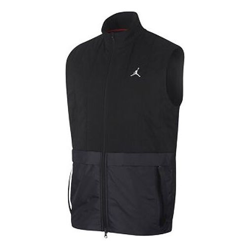 Vesta Jordan Jordan AS 23 Engineered Quilted Vest Čierna | AJ1057-010