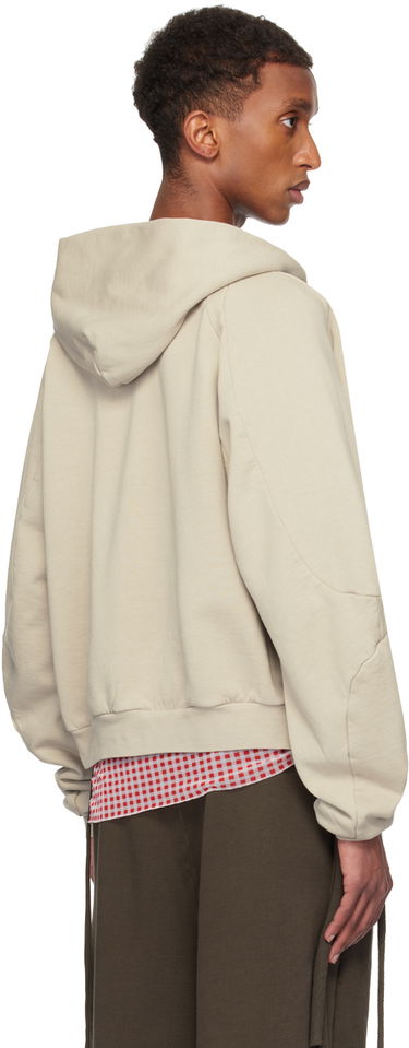 Mikina Ottolinger Ottolinger Oversized Zip Hoodie Béžová | 1150204121, 2