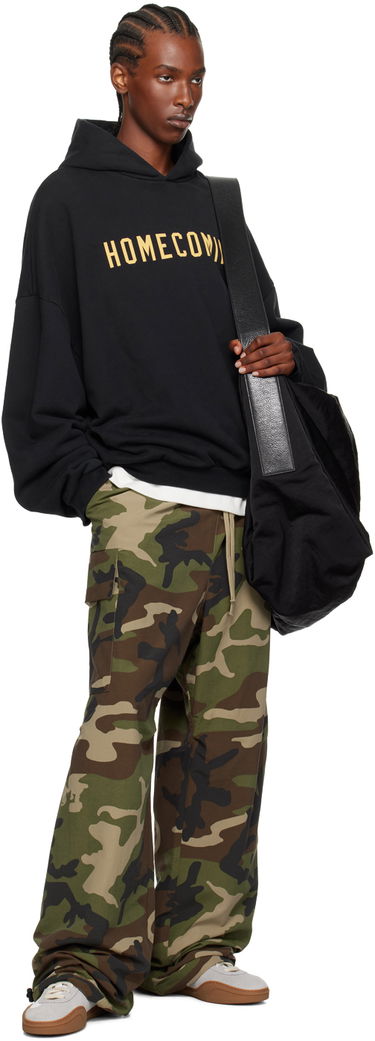 Mikina Fear of God Heavyweight Hoodie With Logo Print Čierna | 192BT244810F, 4