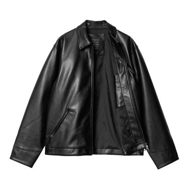 Bunda Carhartt WIP Black Faux Leather Jacket Čierna | I034426_6, 1