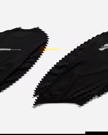 Mikina Neighborhood Crewneck Sweatshirt Čierna | 242UW49N-CSM01 BK, 2