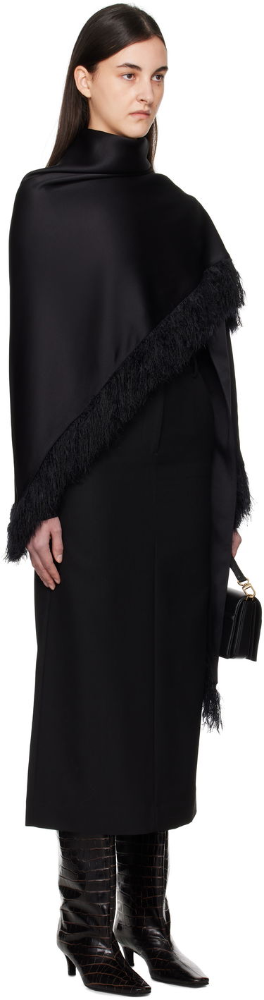 Sukňa TOTEME TOTEME Fringe Shawl Čierna | 251-WSC4504-FB0344, 1
