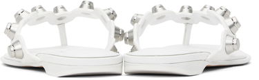 Tenisky a topánky Alexander Wang Alexander Wang Rexa Thong Flat Sandals Biela | 30225S008, 1