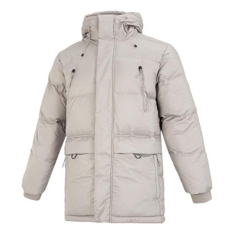 Prešívaná bunda New Balance Long Casual Down Jacket Béžová | AMJ24376-PAA, 0