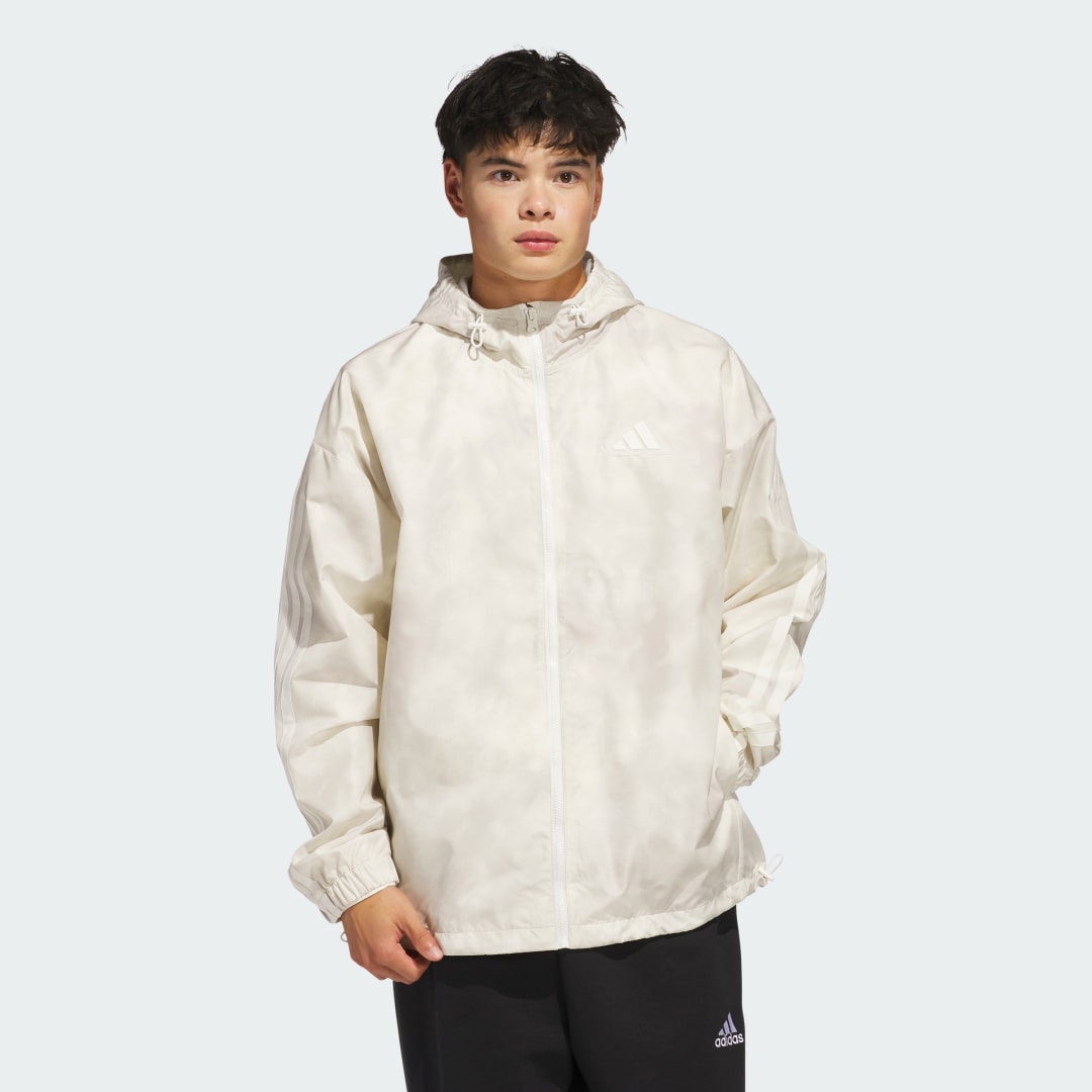 Bunda adidas Performance Men's Woven Jacket Biela | JN3946, 0