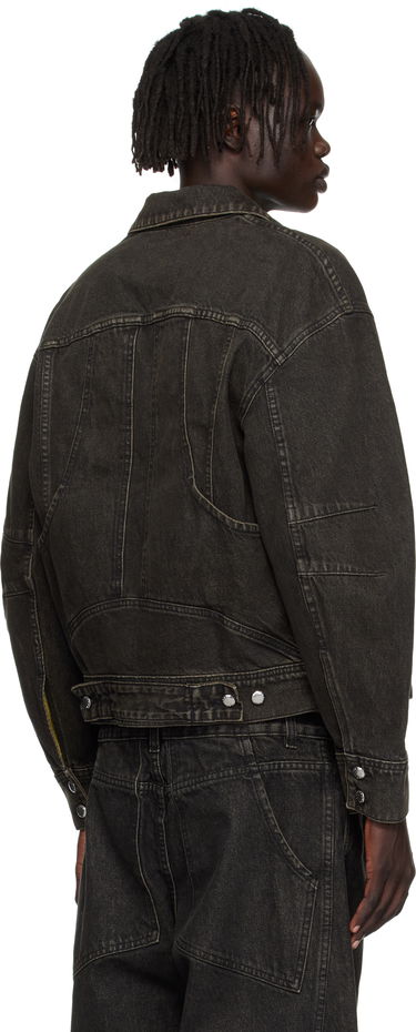Bunda Eckhaus Latta Eckhaus Latta 'El Jacket Redux' Denim Jacket Čierna | 1224-EL-PF25-S, 2