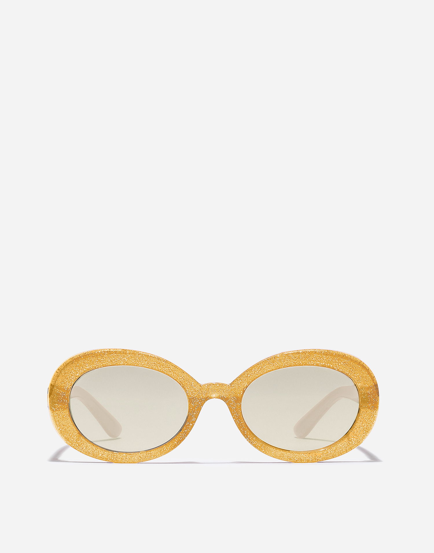 Slnečné okuliare Dolce & Gabbana Dolce & Gabbana DNA Glitter Oval Sunglasses Žltá | VG600KVN55A9V000, 0