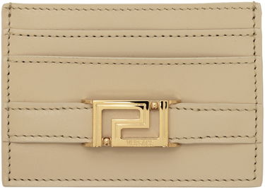 Peňaženka Versace Greca Goddess Card Holder Béžová | 1007218_1A10082_1KD4V, 0