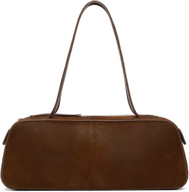 Taška cez rameno Khaite KHAITE Simona Calf Hair Shoulder Bag Hnedá | H2040-760, 0