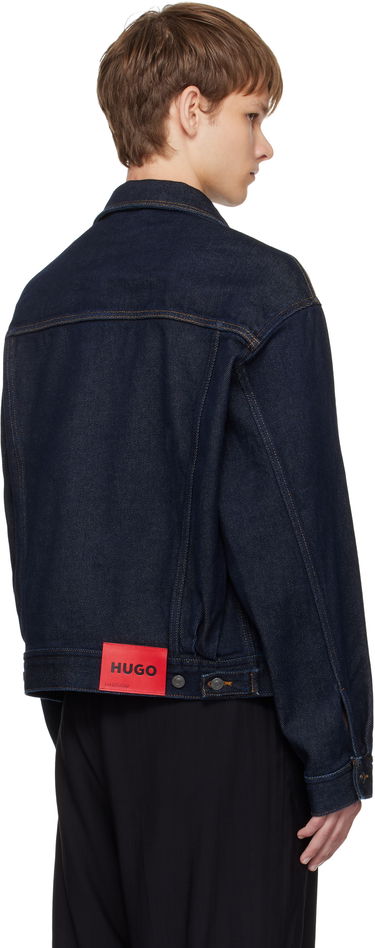 Bunda BOSS Hugo Regular-Fit Denim Jacket Modrá | 50547402, 2