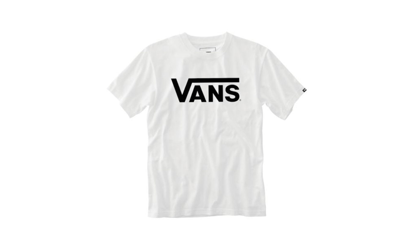 Tričko Vans Classic T-Shirt Biela | VN000GGGYB2, 0
