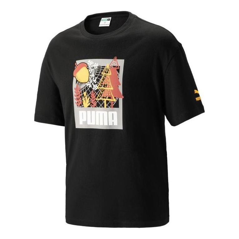 Tričko Puma FF Graphic Tee Čierna | 538776-01