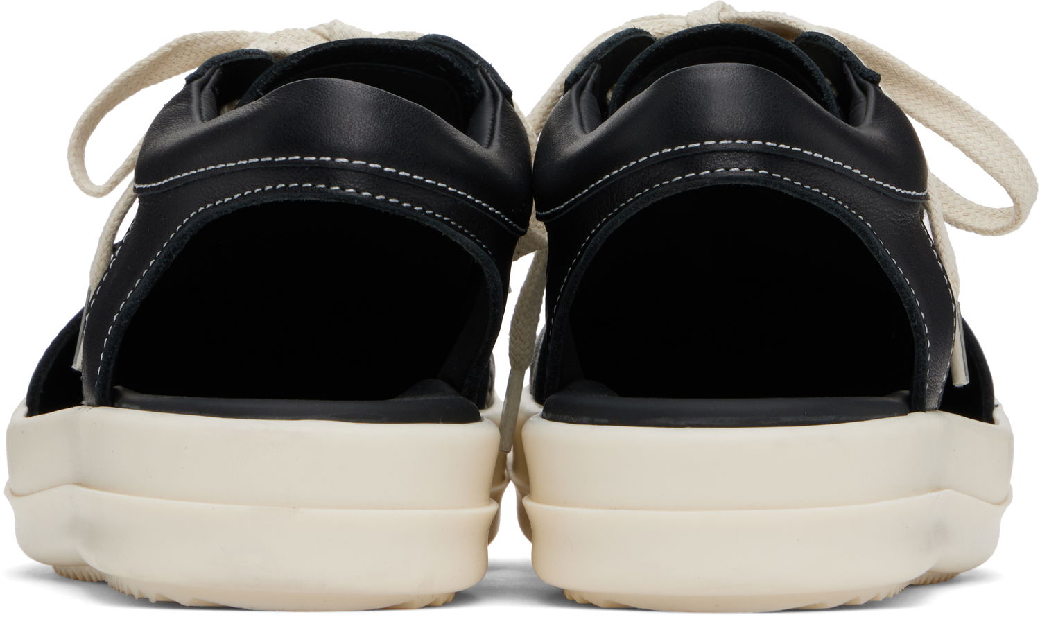 Tenisky a topánky Rick Owens Rick Owens Hollywood Hollowed Vintage Sneaks Čierna | RP01E7897 LCO, 1