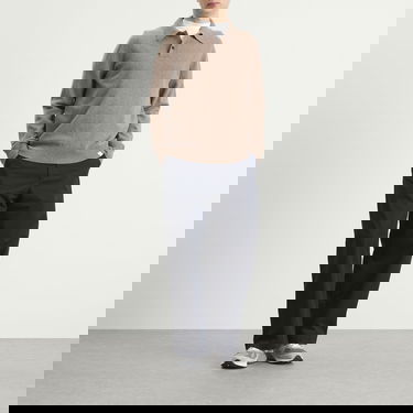 Polo tričko NORSE PROJECTS Standard Merino Lambswool Polo Béžová | N45-0621-2053, 4