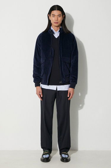 Bomber bunda Baracuta Cord G9 AF Bomber Jacket Modrá | BRCPS0970, 1