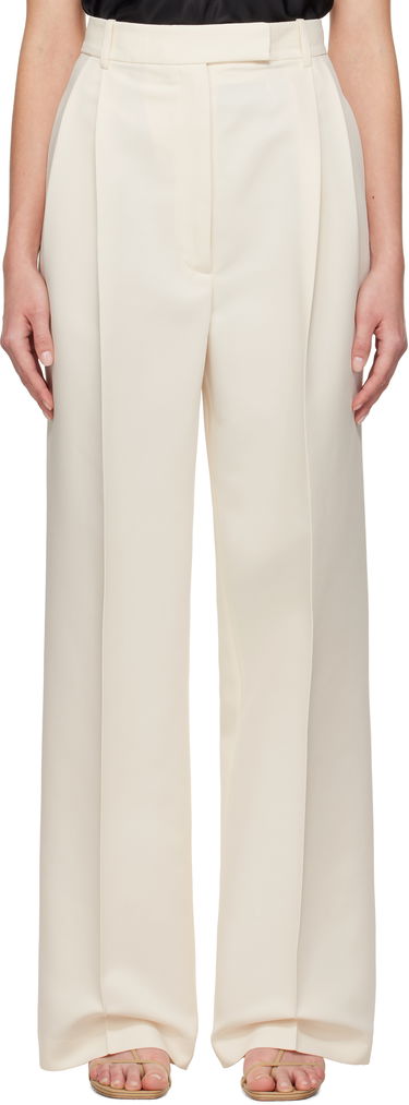 Nohavice Róhe Róhe High-Waist Tailored Trousers Biela | 414-30-052, 0