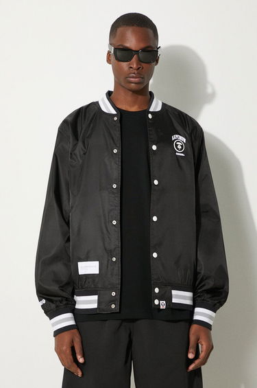 Vetrovka AAPE by A Bathing Ape AAPE Bomber Jacket Čierna | AAPLJM7639XXM, 2