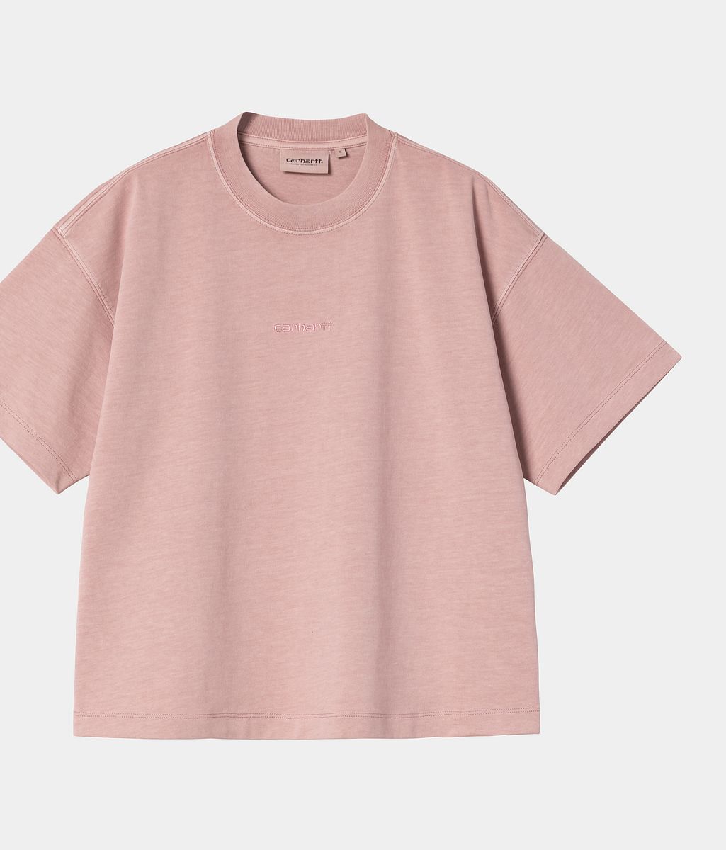 Tričko Carhartt WIP Women's Short Sleeve Benton T-Shirt Ružová | I035528_5, 0