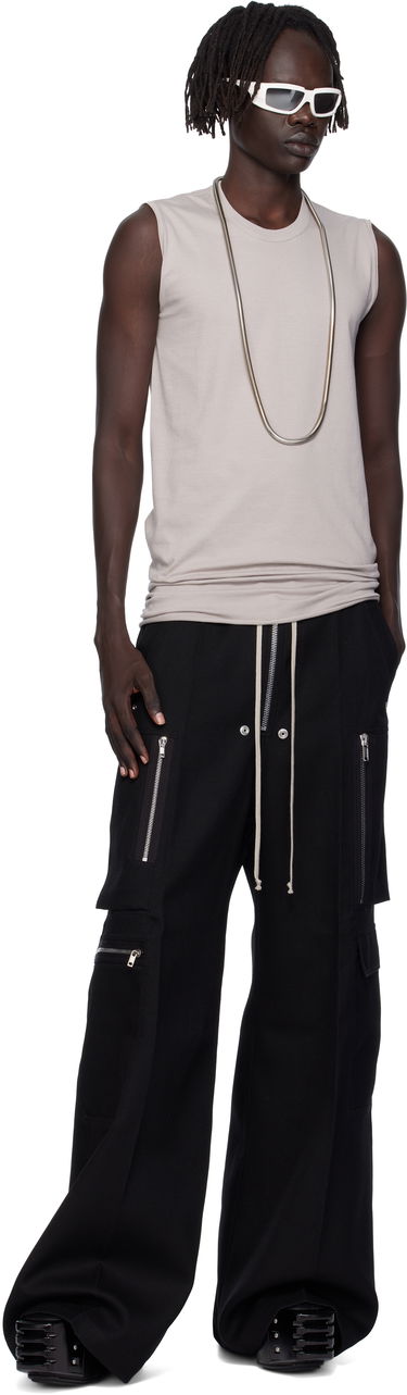 Tielko Rick Owens Rick Owens Concordians Basic Tank Top Béžová | RU02E1151 JA, 3