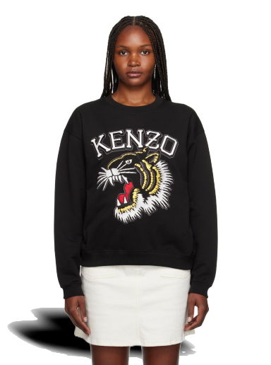 Sveter KENZO Paris Varsity Jungle Čierna | FD62SW0954MF