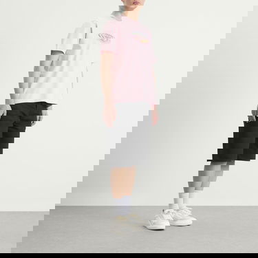 Tričko Casablanca Glass Logo Classic T-Shirt Ružová | M-SP26-JTS-001-03, 4