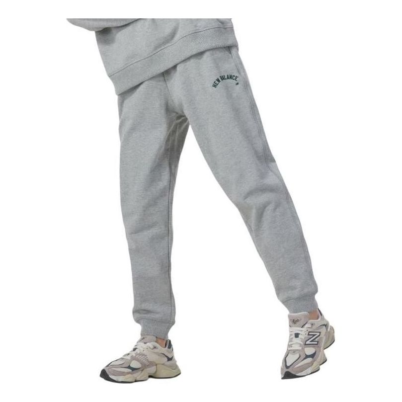 Tepláky New Balance Wordmark Logo Jogger Pants Šedá | AWP41310-GHM