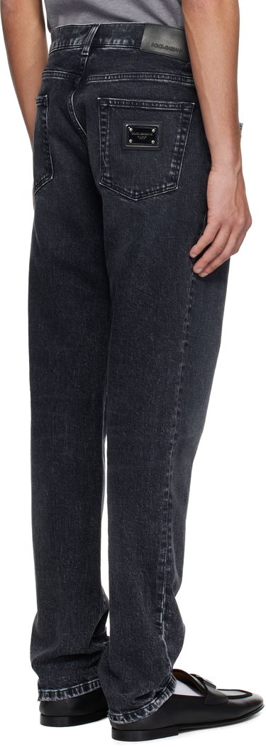 Džínsy Dolce & Gabbana Dolce&Gabbana Distressed Jeans Čierna | GY07CDG8MI9, 2